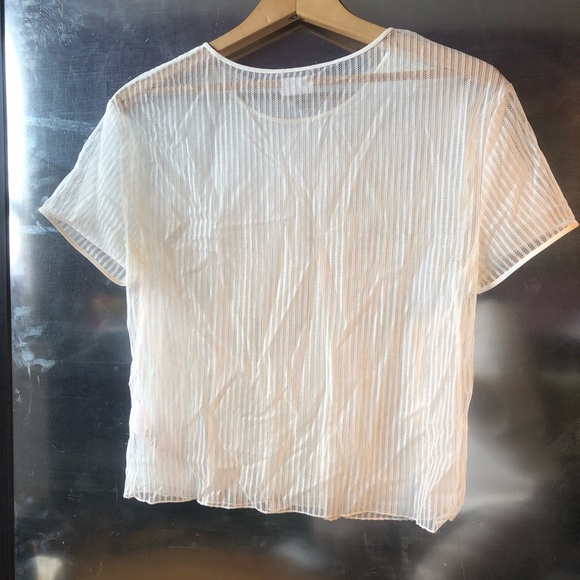 ARITZIA BABATON HUMBERT BELLE SHEER Top - Picture 4 of 5